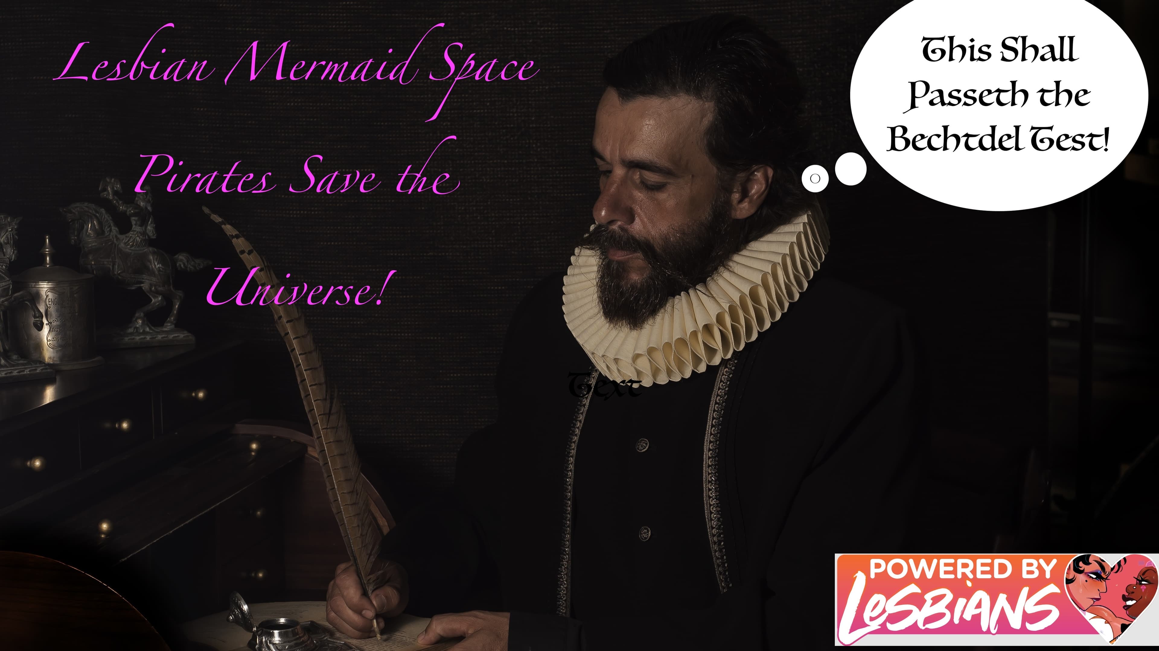 Lesbian Mermaid Space Pirates Save the Universe!