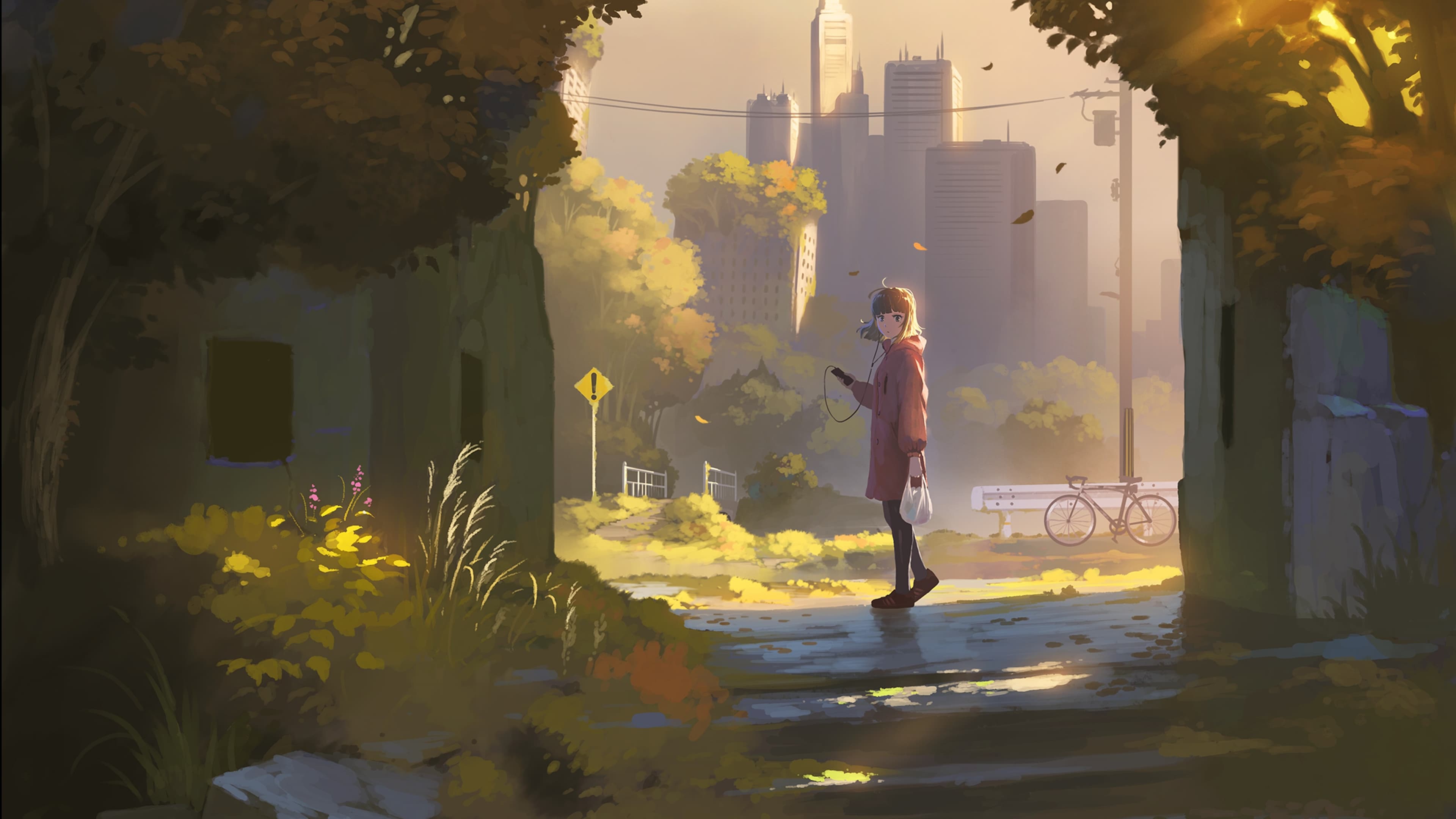 Pain Unseen: Girl By Moonlight Urban Fantasy Magical Girls