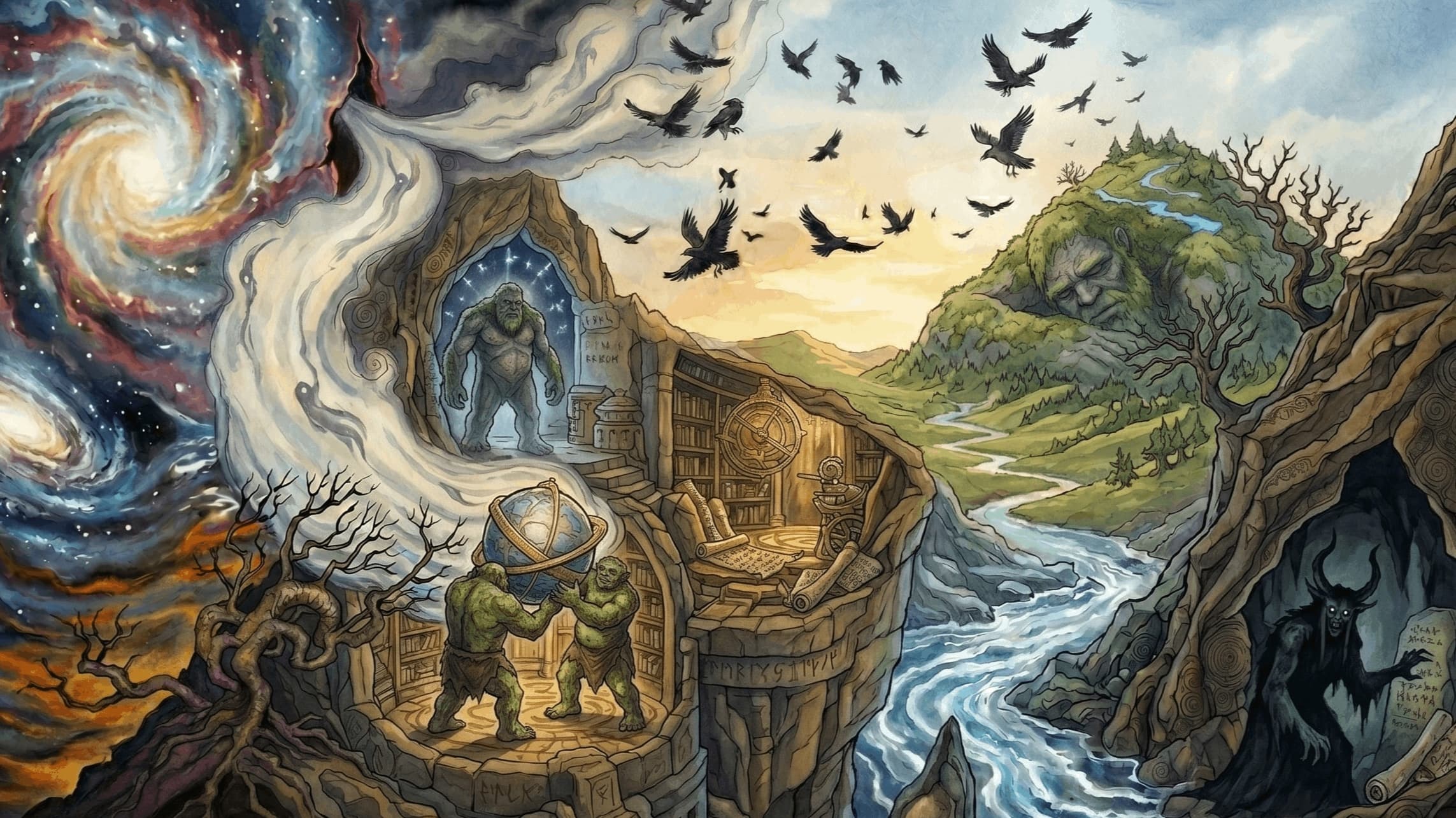 Vaesen - Nordic Horror - The Lost Mountain Saga Campaign