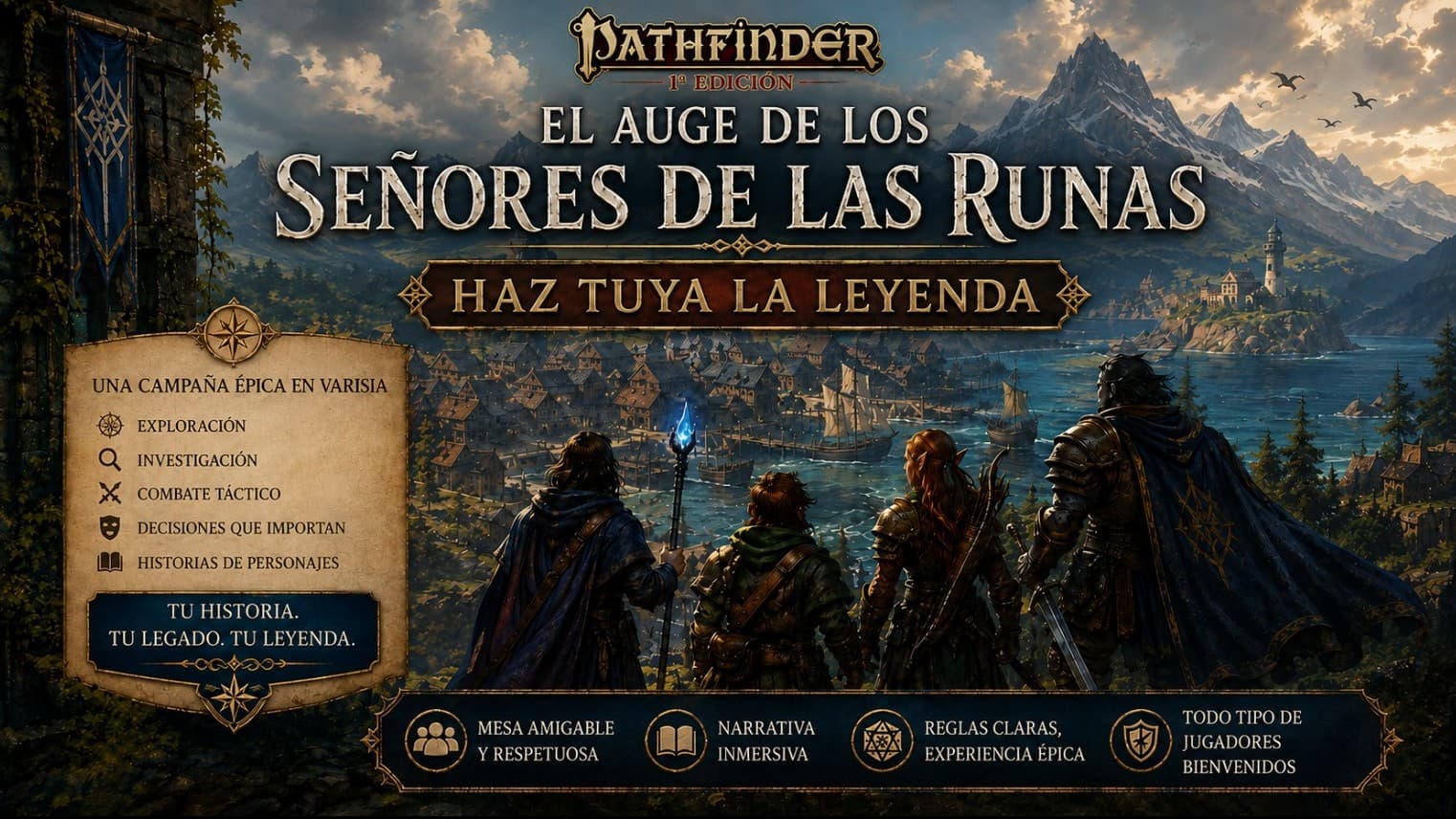 El auge de los Señores de las Runas | Haz tuya la leyenda