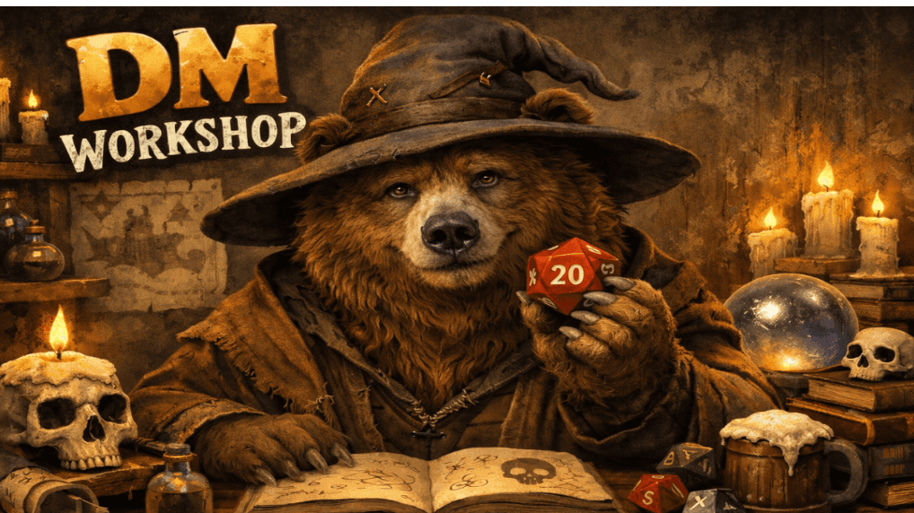 Game Master Workshop I Learn to be an epic GM