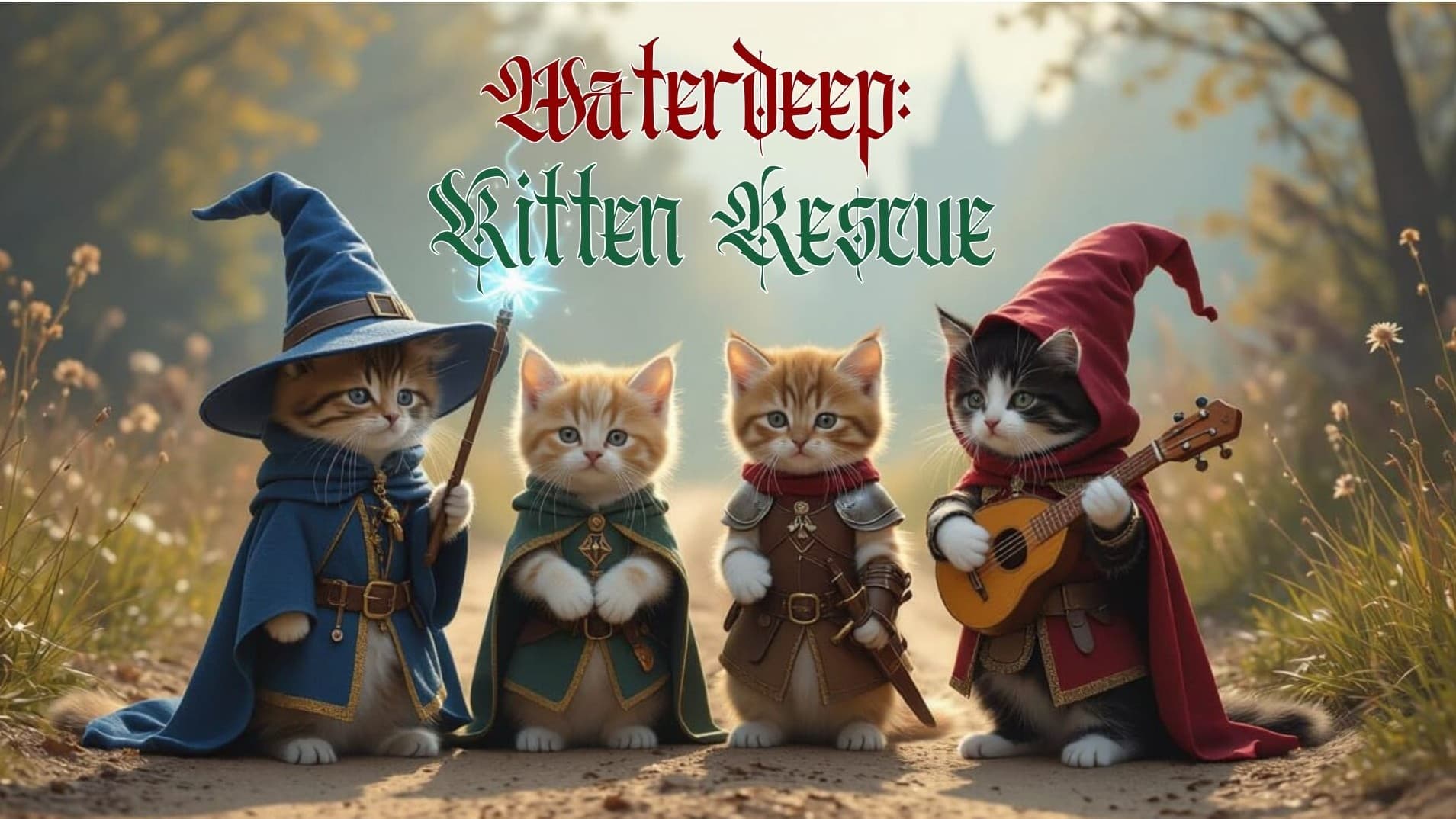 Waterdeep: Kitten Rescue (An Adorably Dangerous One-Shot)