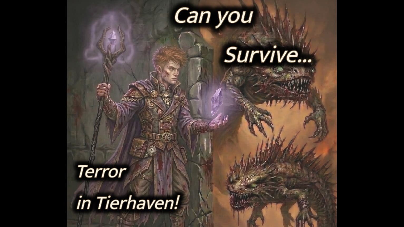 Free OneShot | Terror in Tierhaven |Try Dungeons of Drakkenheim!
