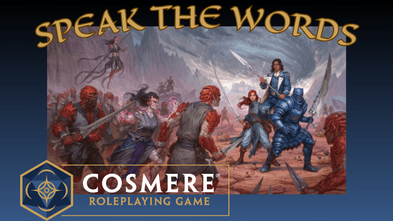 Learn to Play Cosmere Roleplaying Game