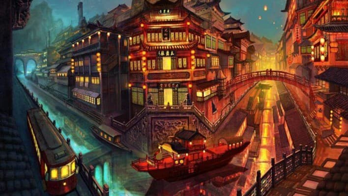 Drowning Dynasty | yokai and Avatar-ish themes | campaign