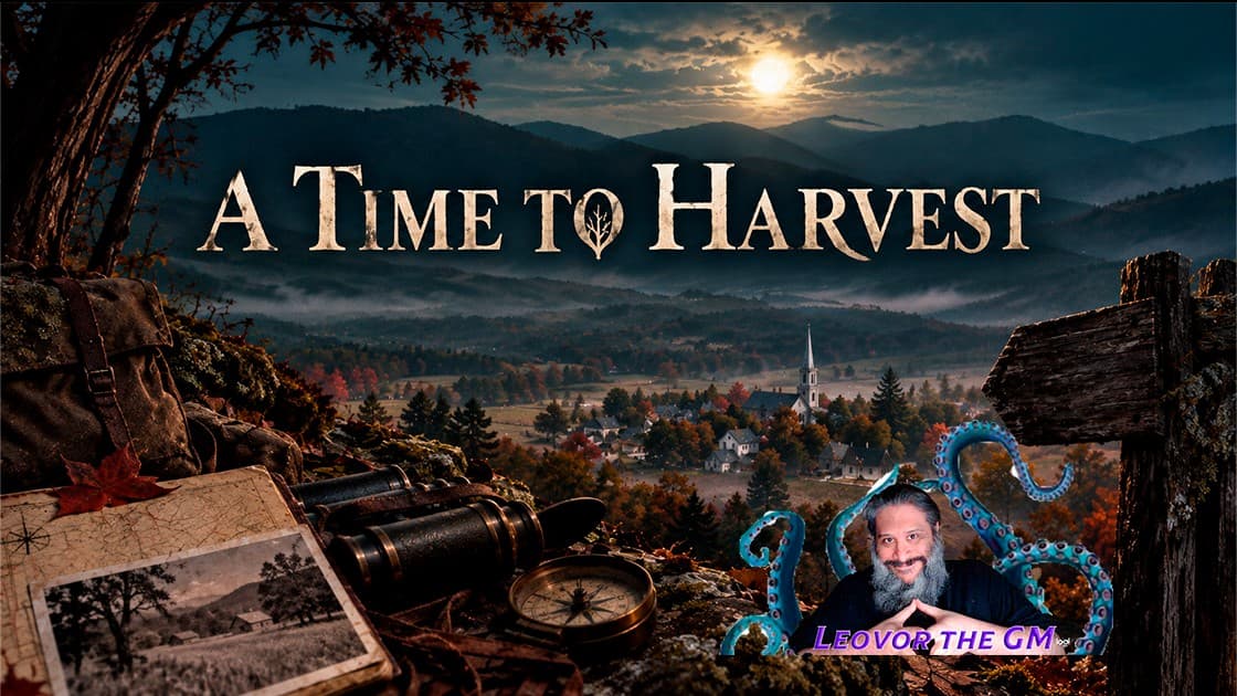 [NEW CAMPAIGN] A Time to Harvest. Classic Horror Rules.