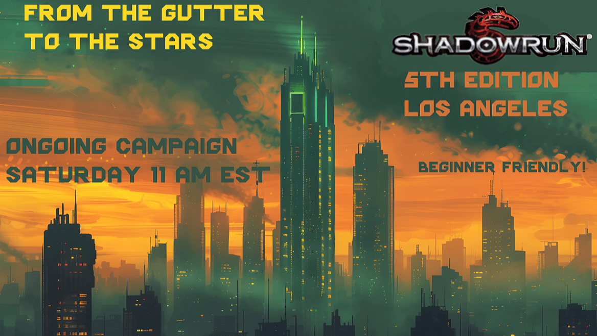 Shadowrun Los Angeles:  From the Gutter to the Stars