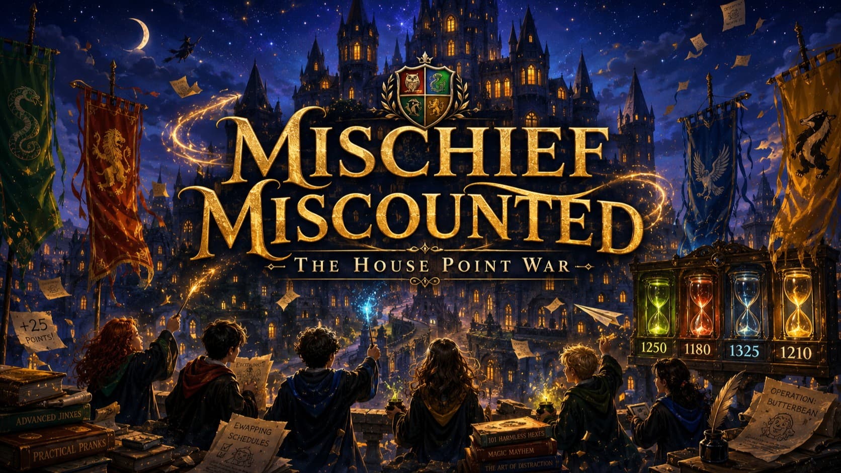 Mischief Miscounted: The House Point War, A Marauder's era game!
