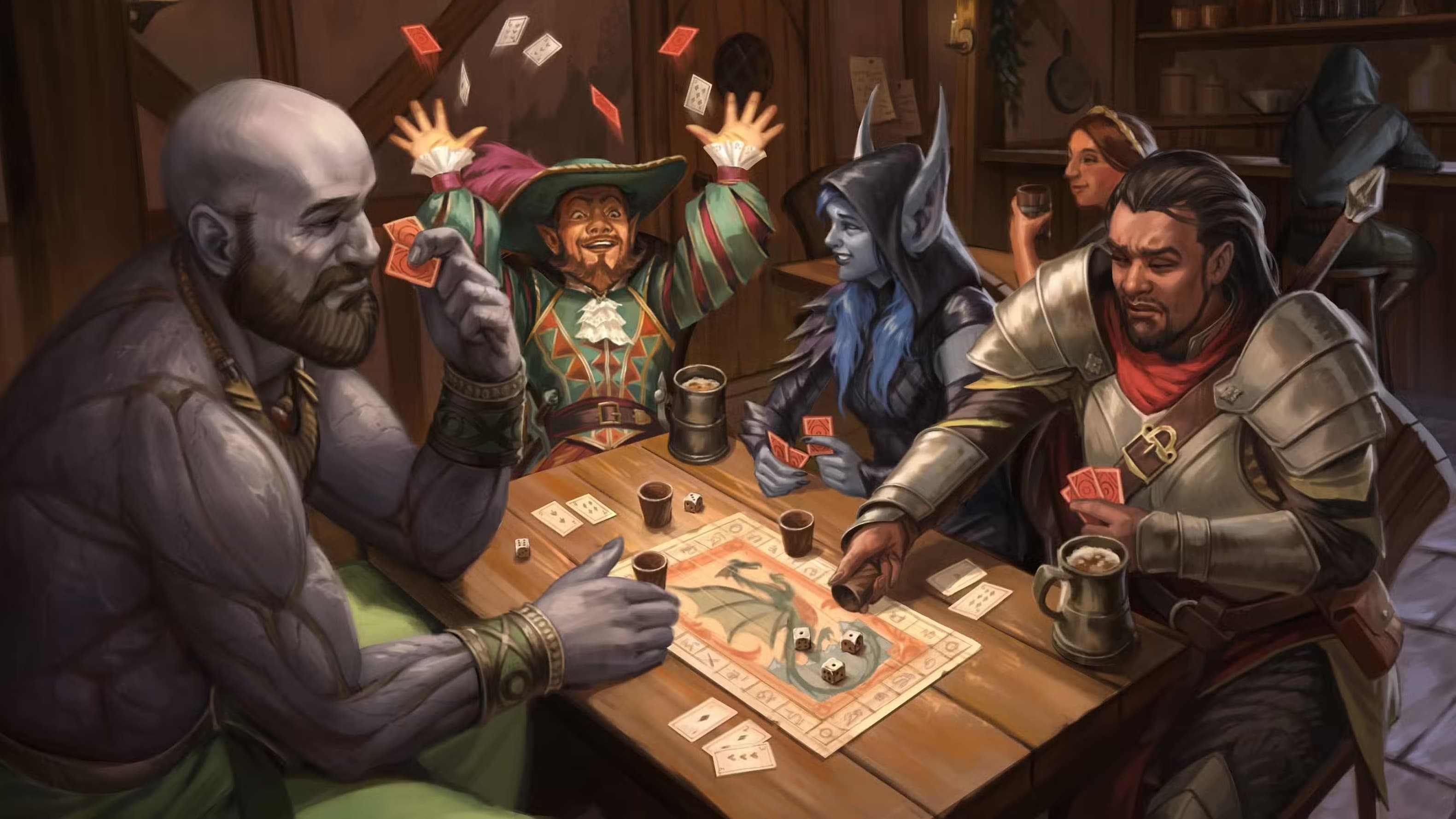 Fall of Blackbottom - You start in a tavern, but it's on fire.