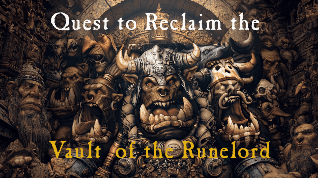 WFRP 4e | Quest to Reclaim the Vault of the Runelord