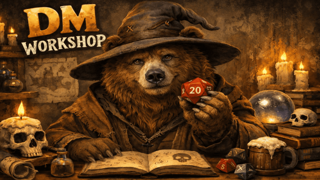 Game Master Workshop I Learn to be an epic GM