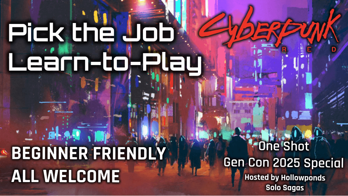 🕶️ Cyberpunk RED: Learn-to-Play | Pick the Job | One-Shot