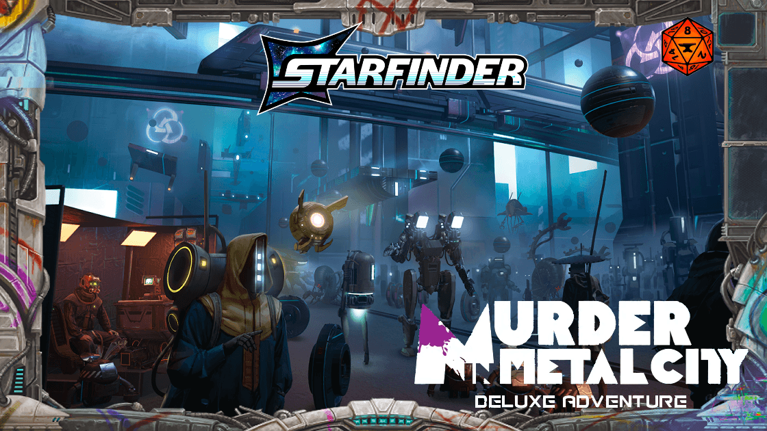 🌃🤖Murder in Metal City 🏢🦾 - Short adventure