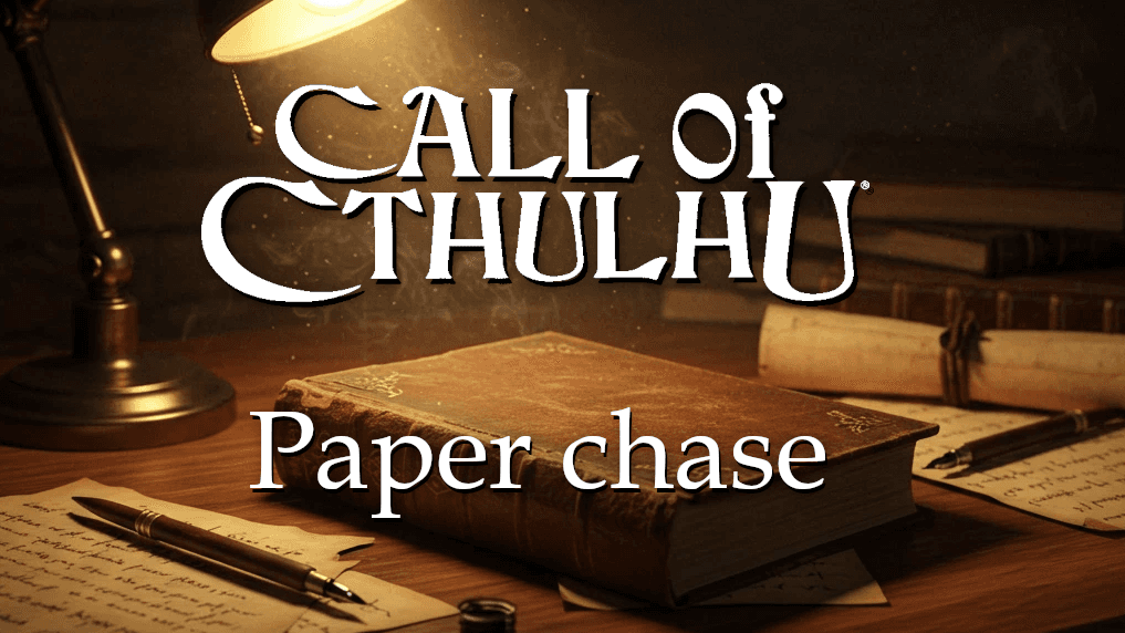 Paper Chase: a grim case of mysterious book thief [BEGINNER]