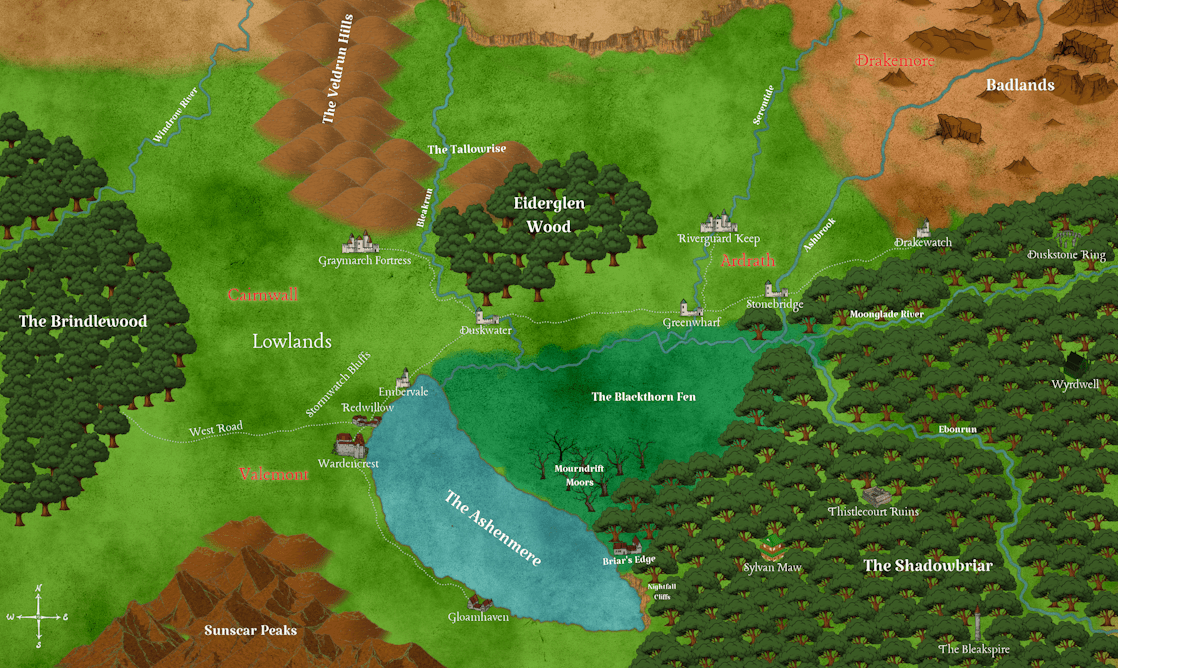 Cursed Guns & Fae Oaths: Shadowbriar (GURPS 4e Dark Fantasy)