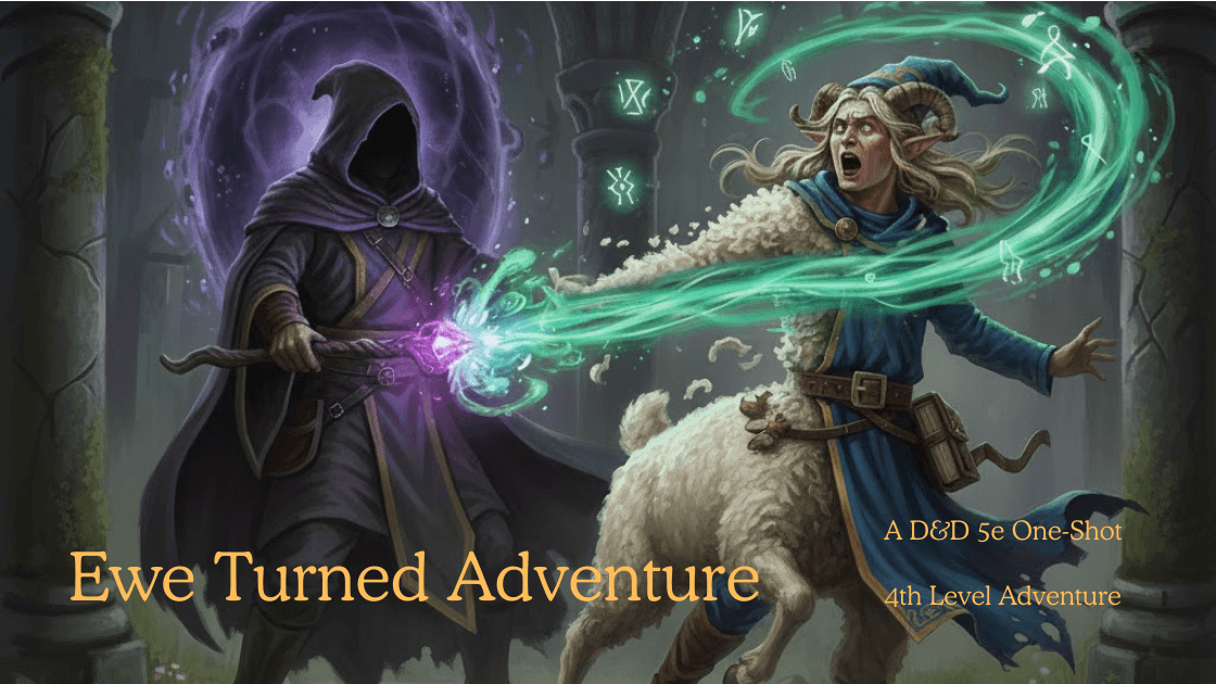 D&D 5E One Shot | Ewe-Turned Adventure | Beginner Friendly