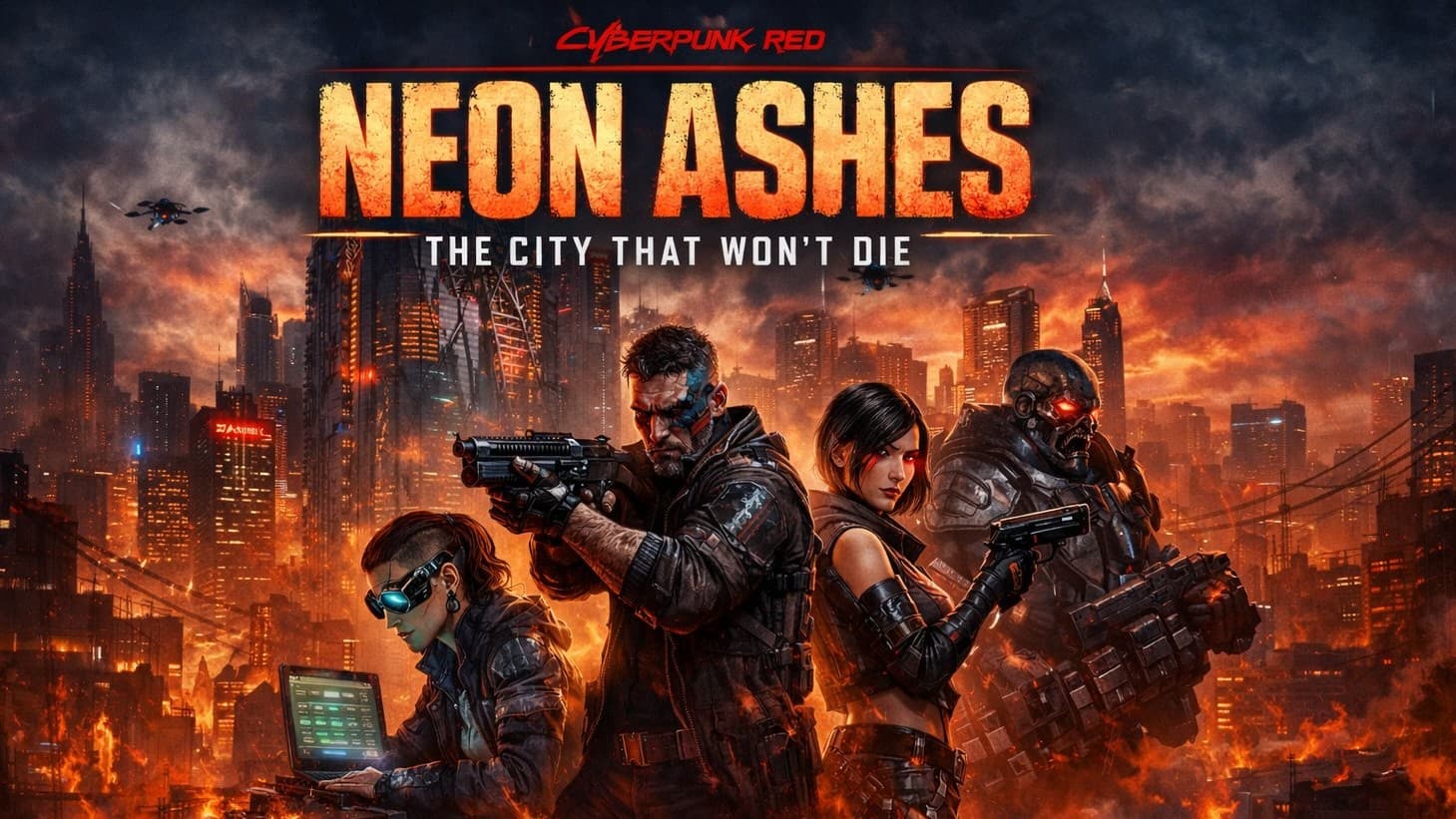 Cyberpunk Red - Neon Ashes