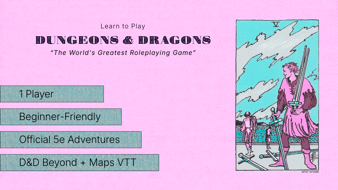 Learn to Play D&D (5.5e) ⚔️ Starter Set | Solo | Lvl 1