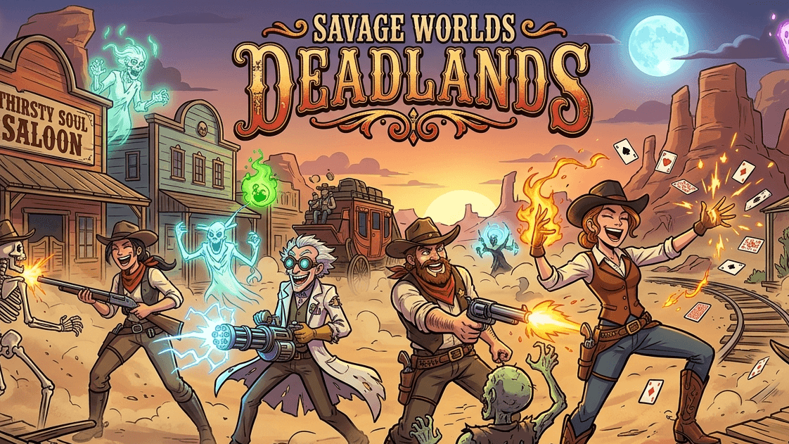 Savage Worlds - Deadlands - Explore The Weird West