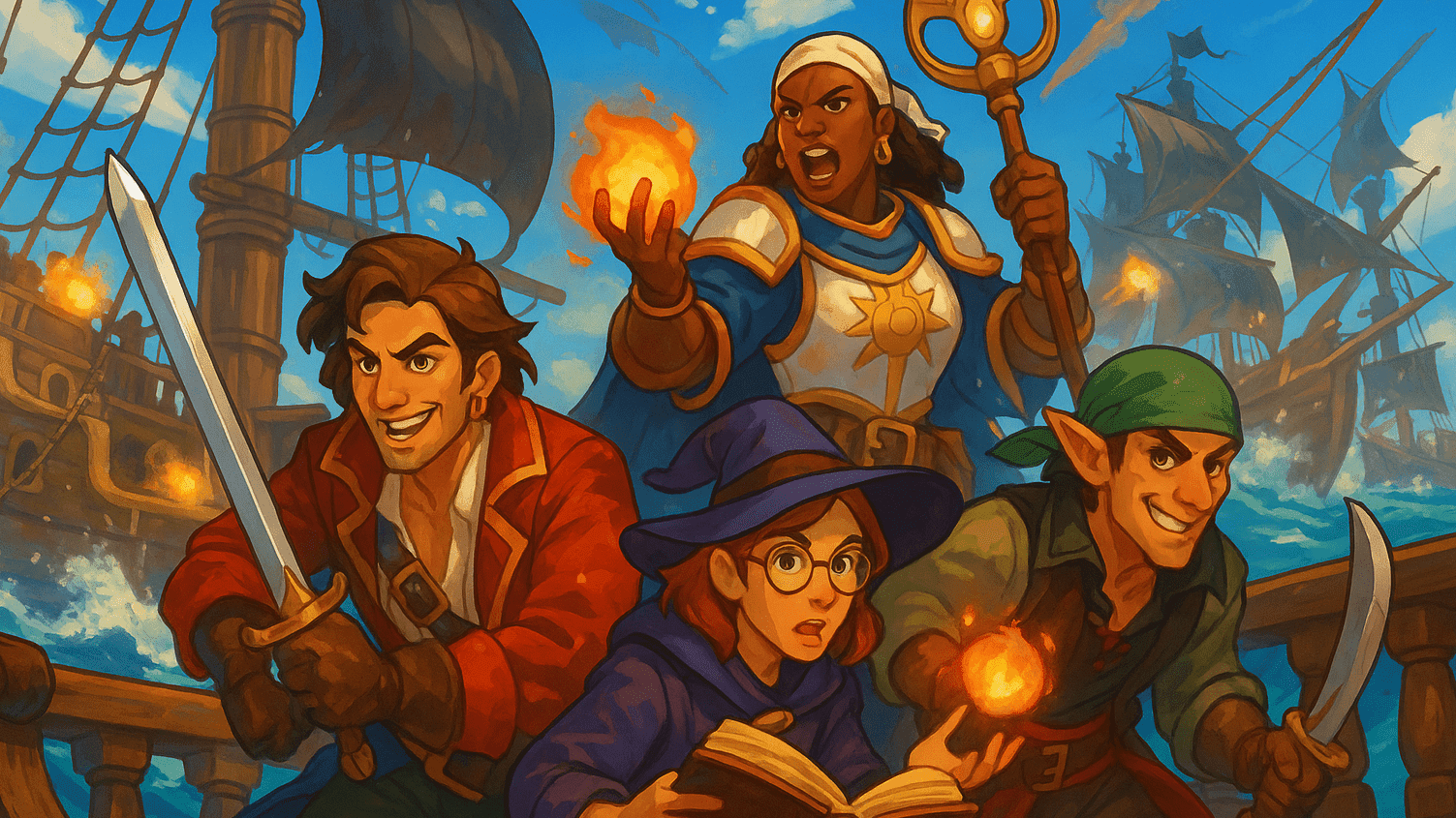 Mareas de Libertad: Una Campaña Pirata de Dungeons & Dragons!