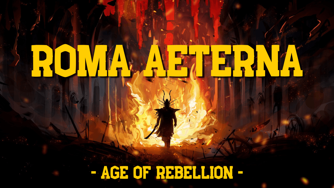 Roma Aeterna // Custom Greek & Roman Campaign Frame // 🏳️‍🌈