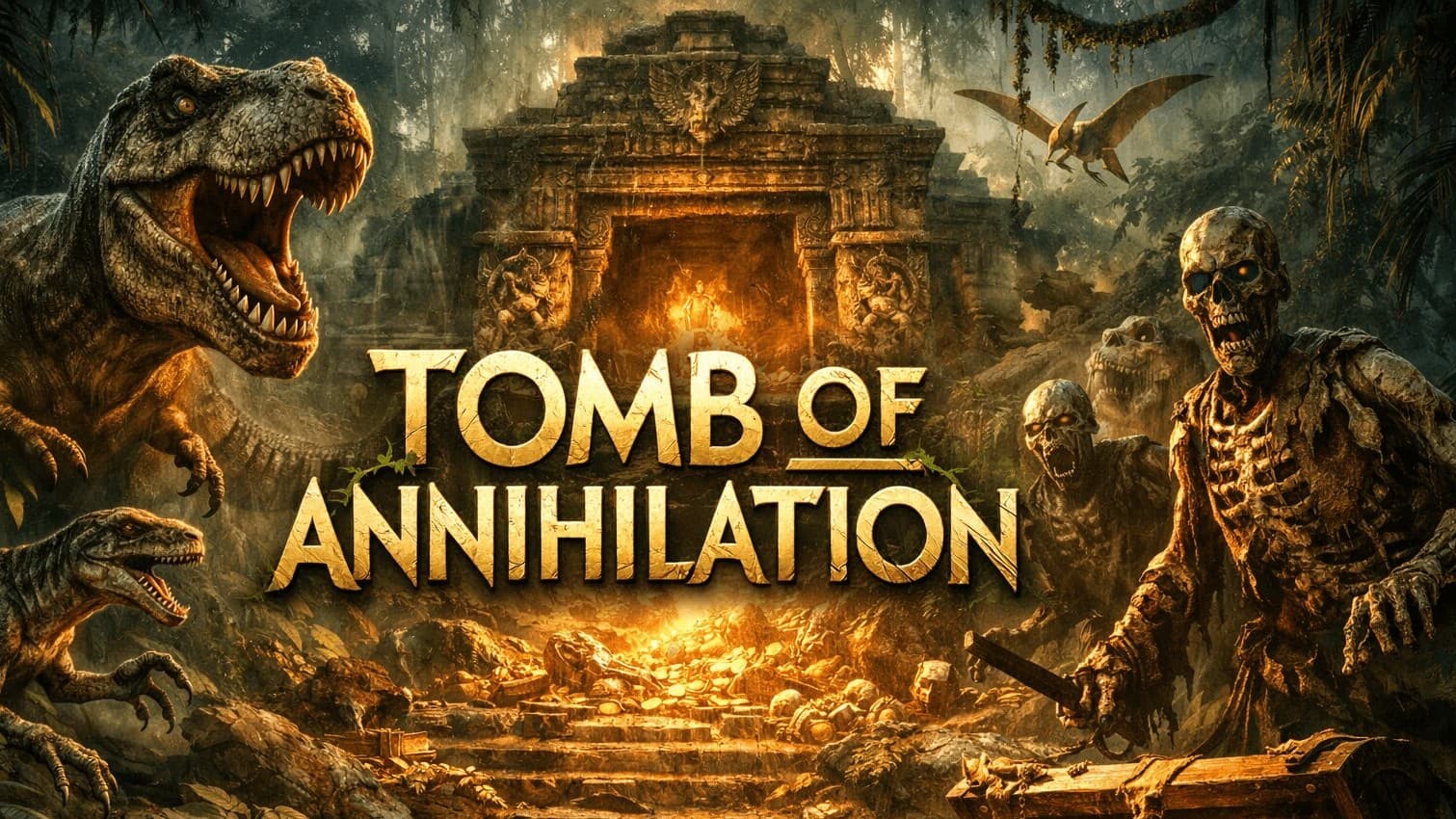 It's a Dinosaur, Oh My God! | Tomb of Annihilation (Sess 0 FREE)