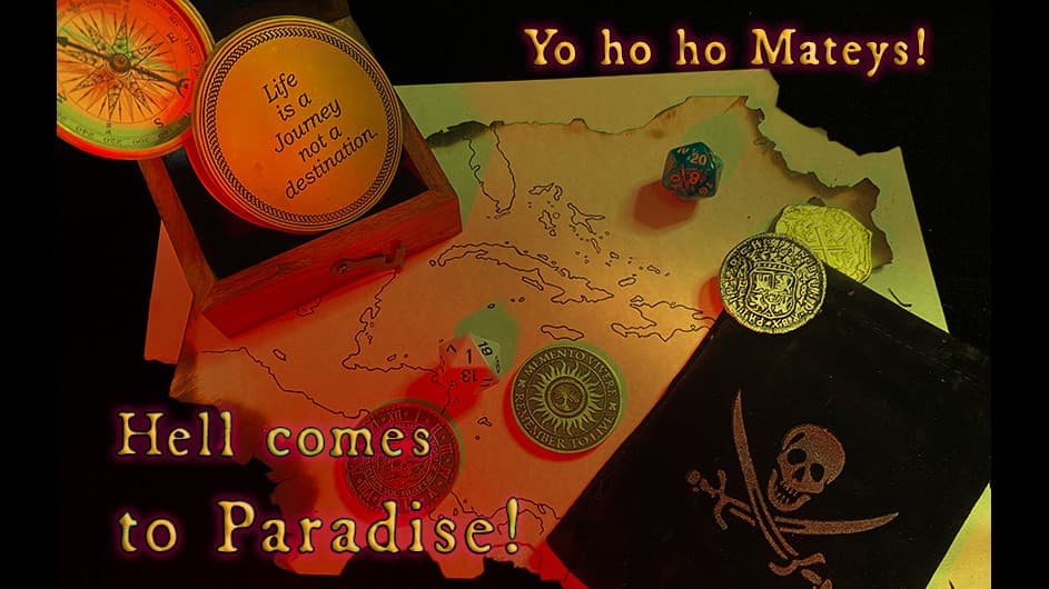 Hellcome to Paradise! PIRATE BORG Apocalyptic High Seas Fantasy