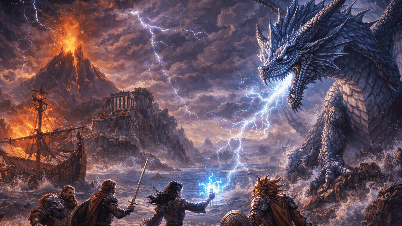 Dragons of Stormwreck Isle (D&D 5E 2024 Rules)
