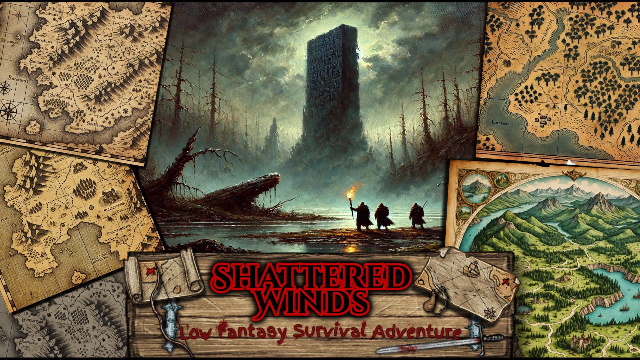 Shattered Winds - Indie TTRPG Survival Campaign