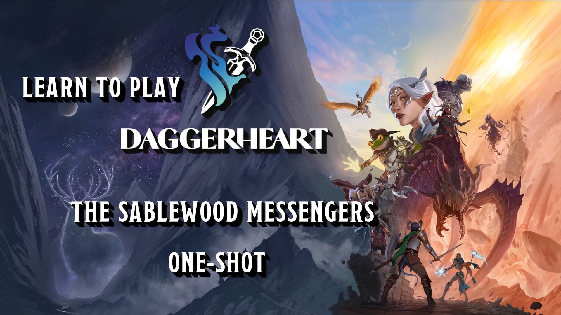 Learn to Play Daggerheart | The Sablewood Messengers