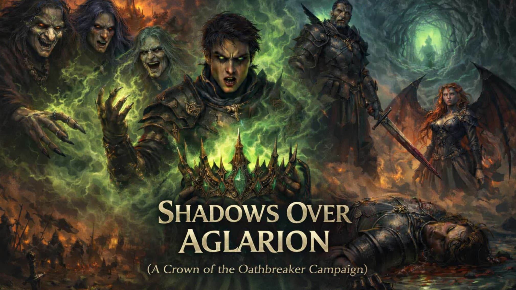 Shadows Over Aglarion (A Crown of the Oathbreaker Campaign)