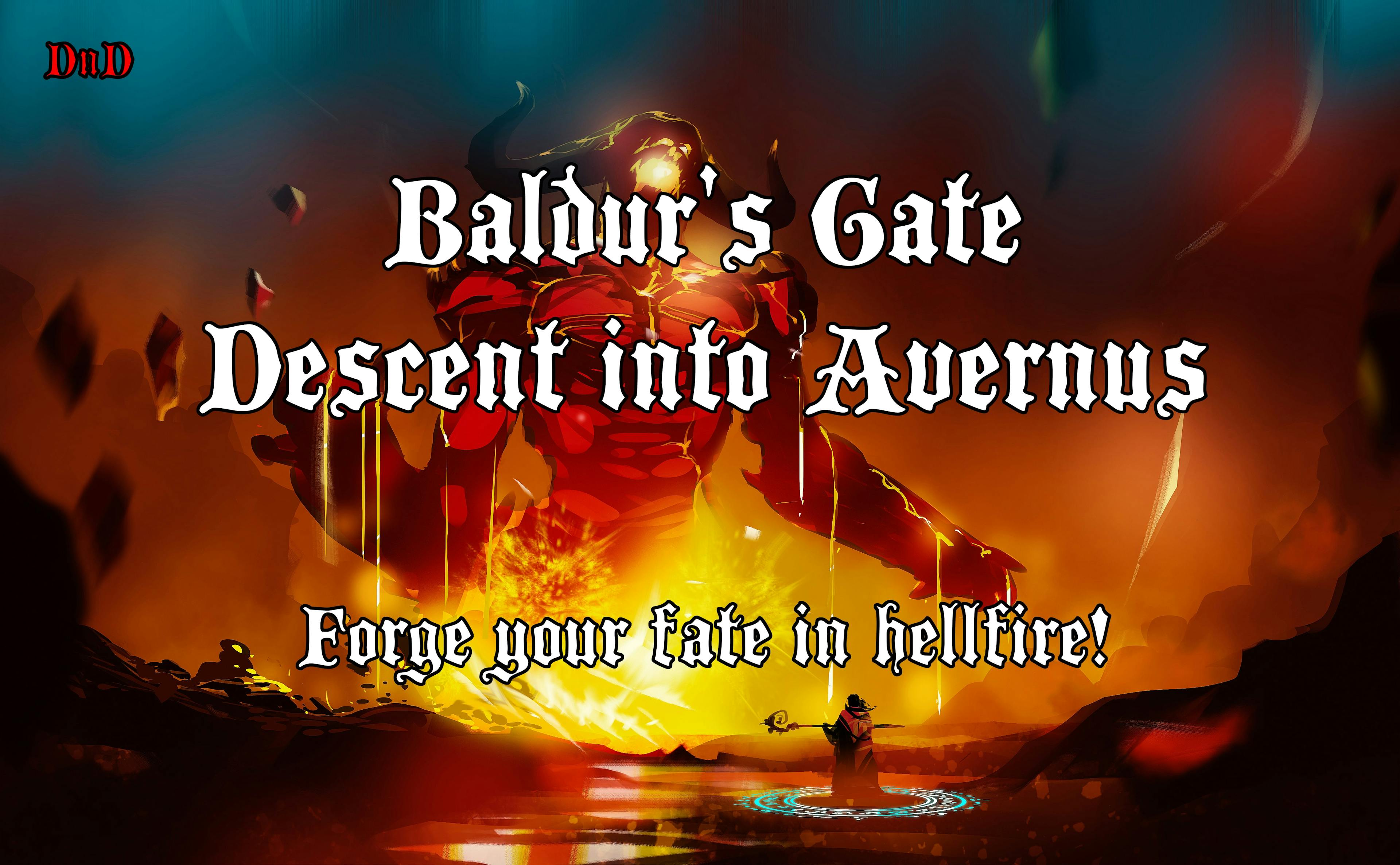 Baldur's Gate: Descent into Avernus -  Beginner and LGBTQ+ Friendly🏳️‍🌈