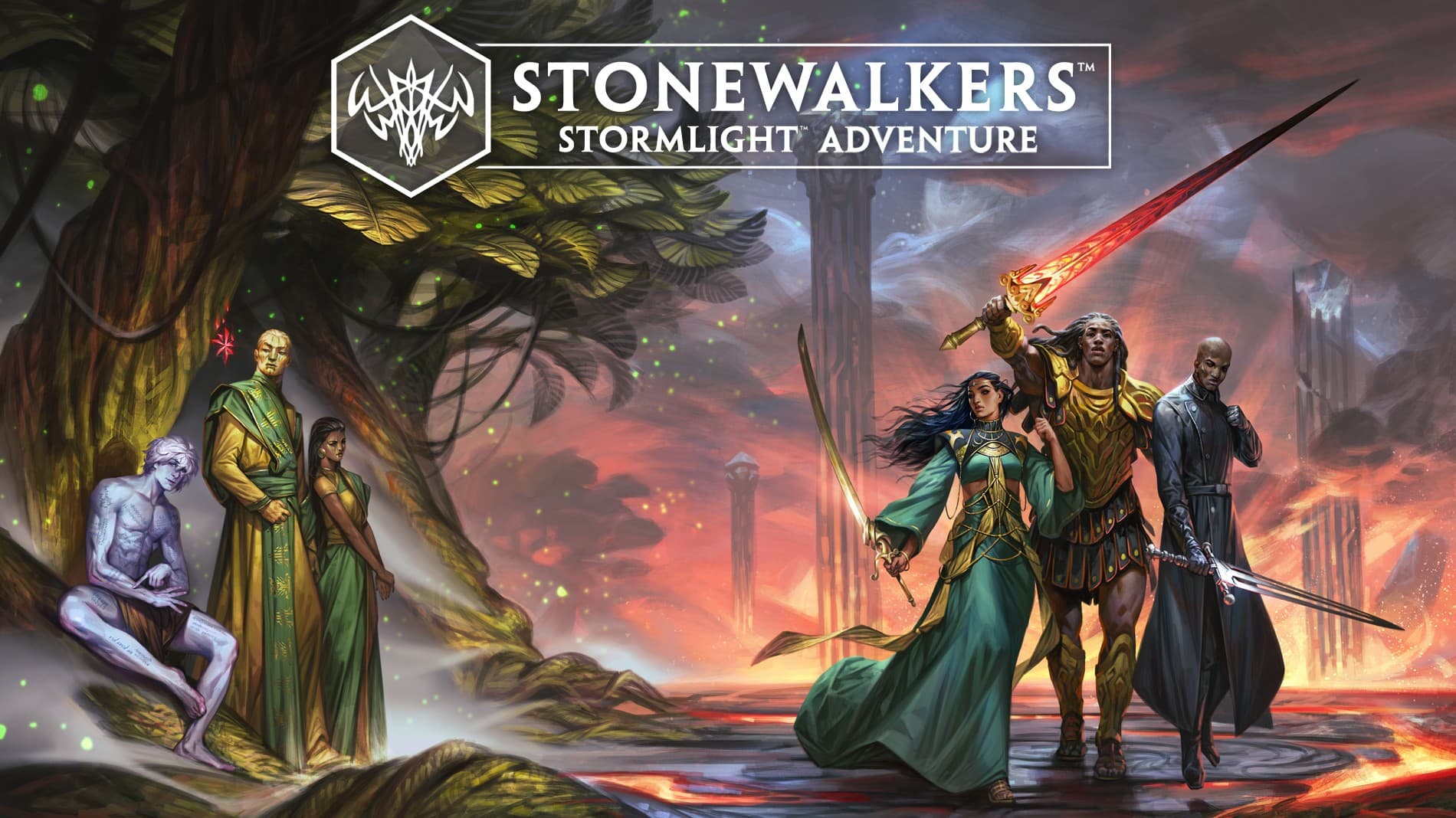 Come RADIANT! COSMERE RPG with Stonewalkers!