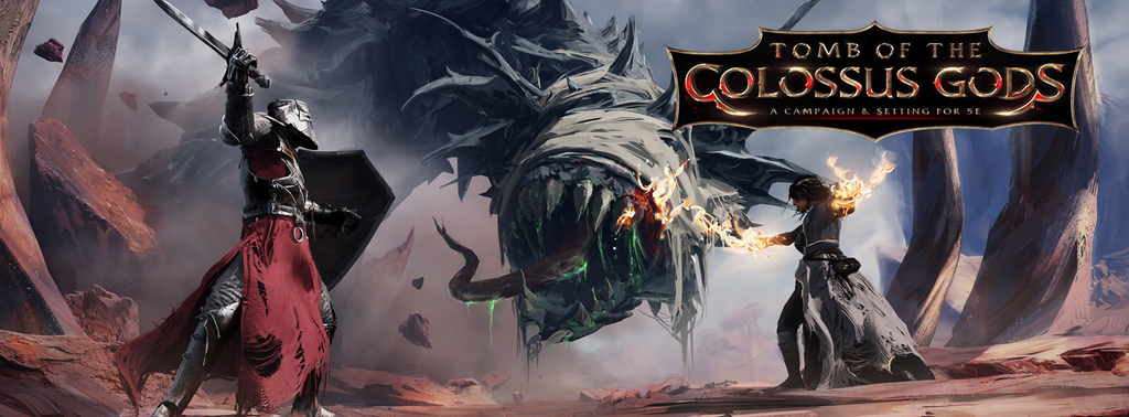 Play Dungeons & Dragons 5e Online, Clash Against the Colossus Gods!, Dark  Fantasy, Epic Adventure