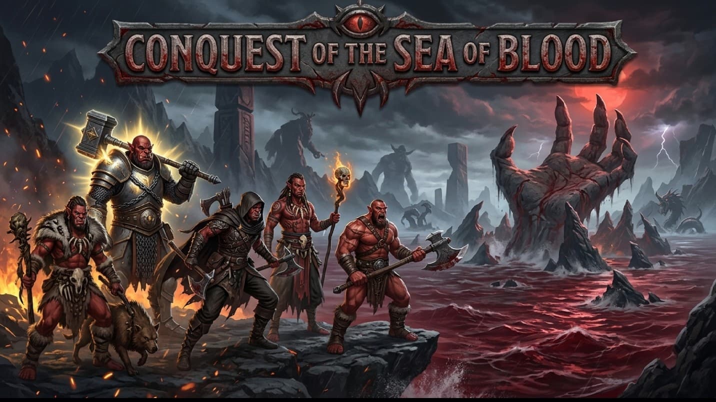 CONQUEST OF THE SEA OF BLOOD