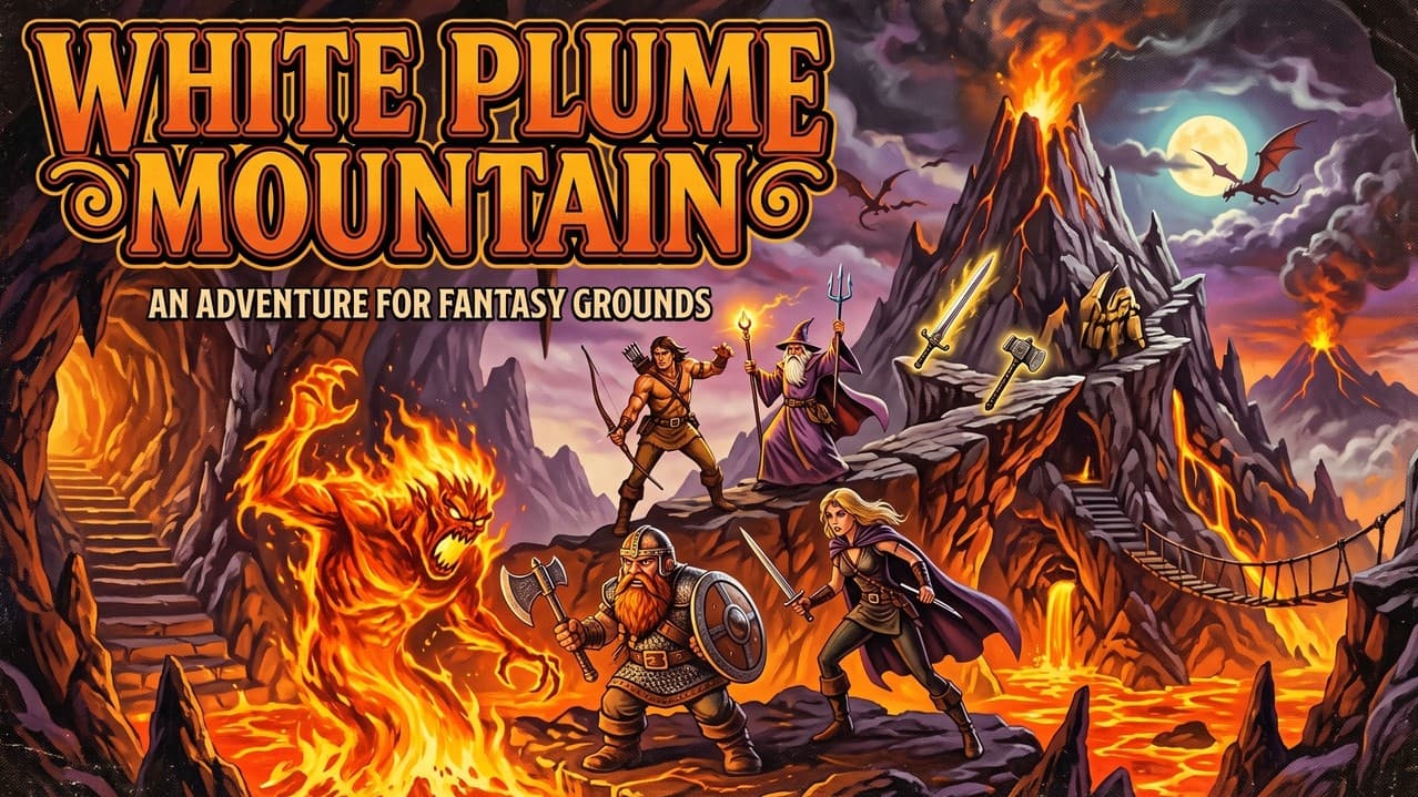 White Plume Mountain | Classic D&D Puzzle Dungeon