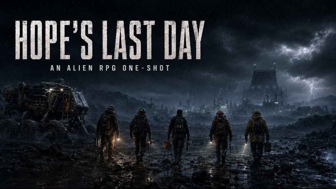 Learn to Play ALIEN RPG Evolved Edition