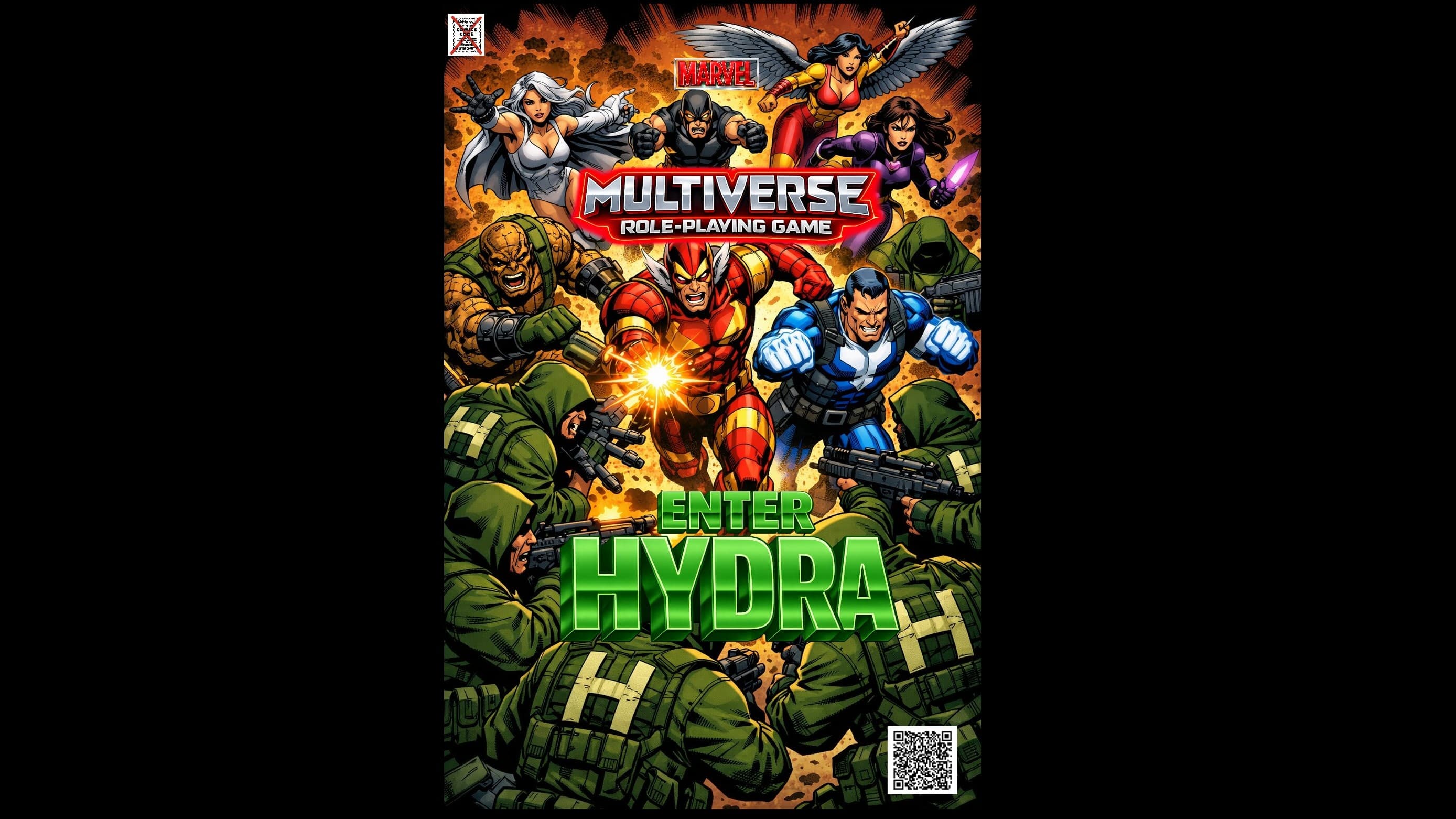MMRPG Game System (Avengers) [ACTUAL PLAY]-"Enter Hydra"
