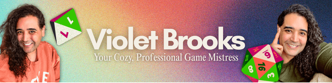 Violet banner