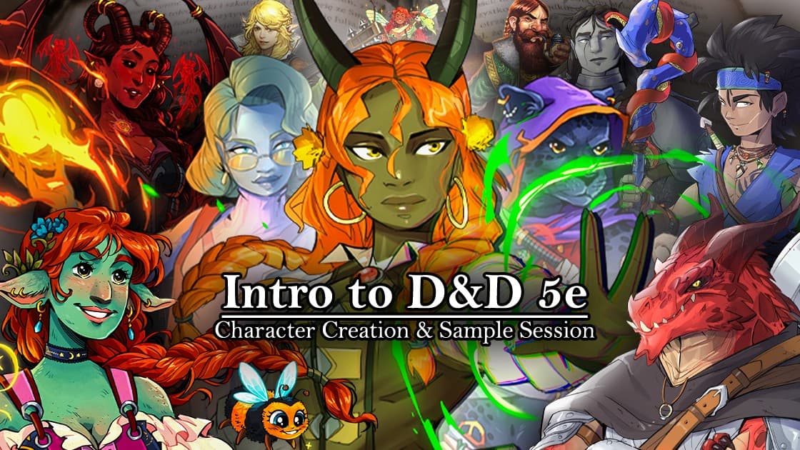 Intro to D&D 5e - Character Creation & Sample Adventure