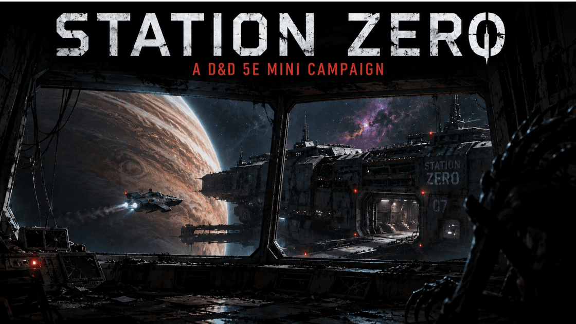 D&D 5e Mini Campaign / Station Zero / Beginner Friend