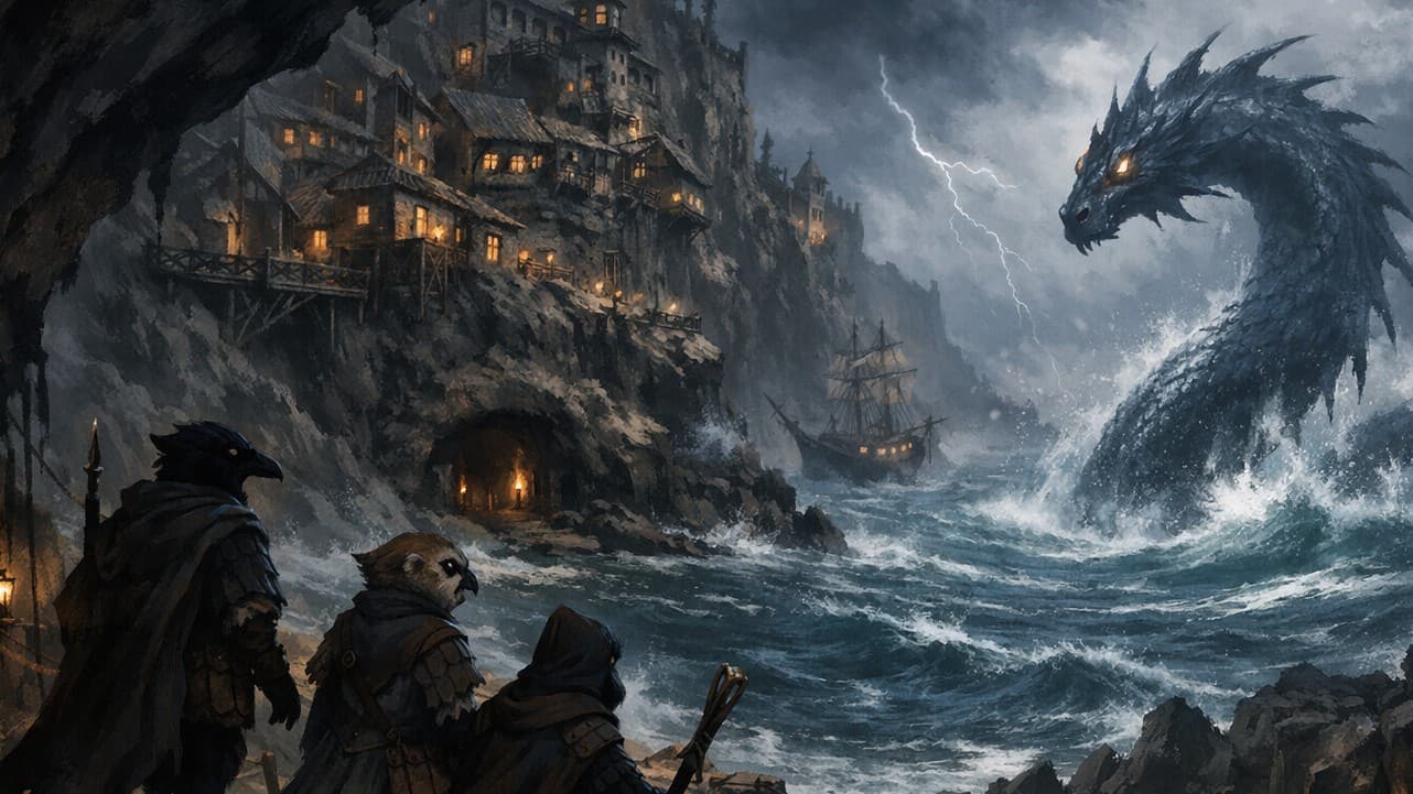 ﹏𓊝﹏PLAY NOW﹏𓂁﹏ Wakewyrm's Fury ~ Nautical-Mystery ~ Level 5