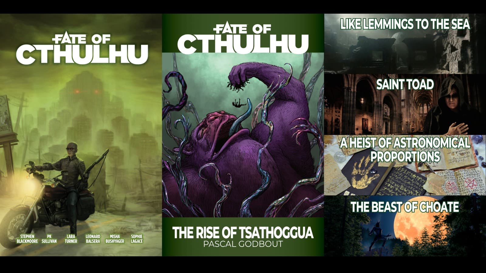 Rise of Tsathoggua - a Fate of Cthulhu campaign
