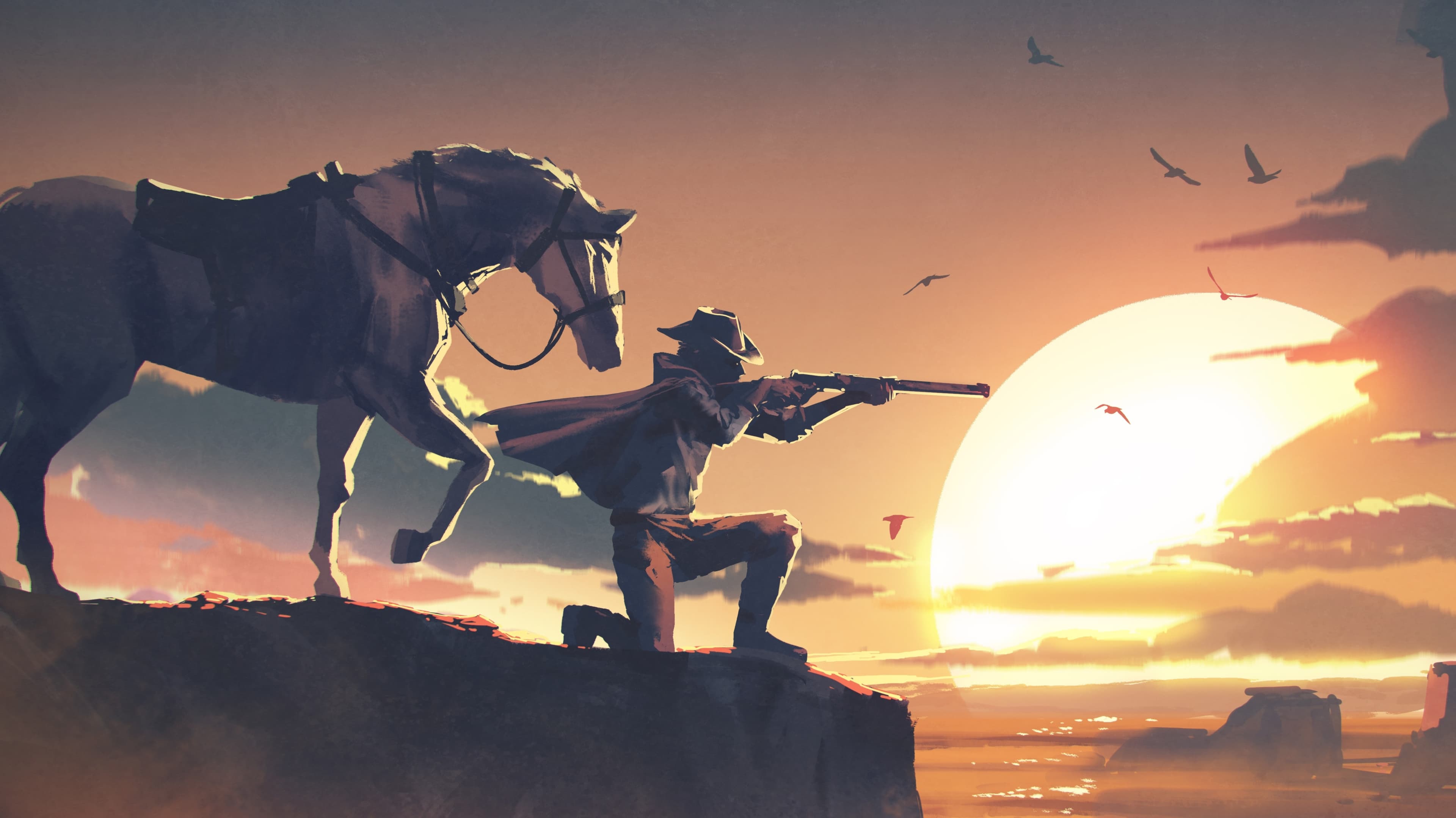 Guns at high-noon|Outlaws of Alkenstar.