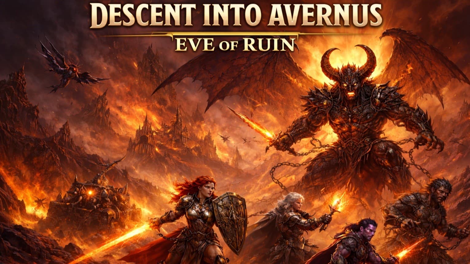 Descent into Avernus + Eve of Ruin! 🔥 Big Campaign 🔥 D&D2024