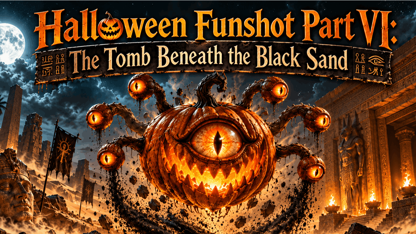 Halloween One-Shot: The Tomb Beneath the Black Sand