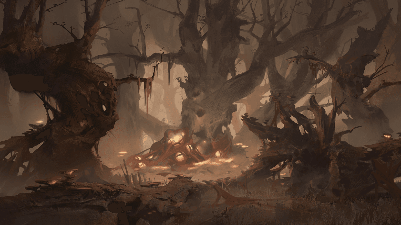 Crooked Moon’s “Hartsblight Forest” -  (Horror DnD Level 8)