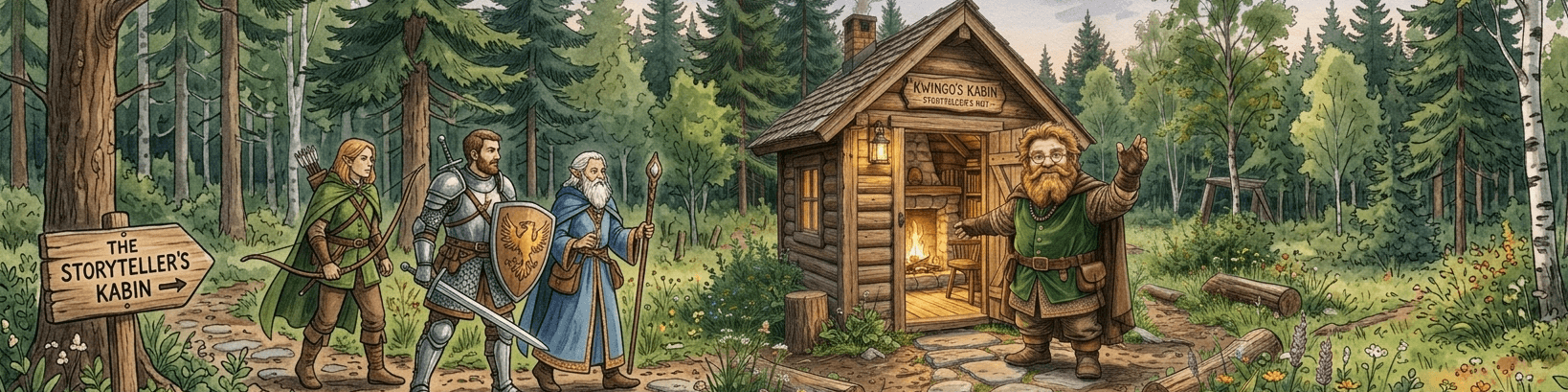 Kwingo's Kabin banner