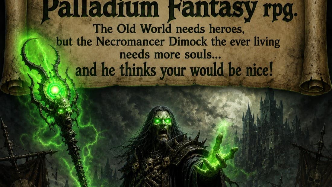 Palladium Fantasy 2nd Ed. Explore the Wetern Empire!