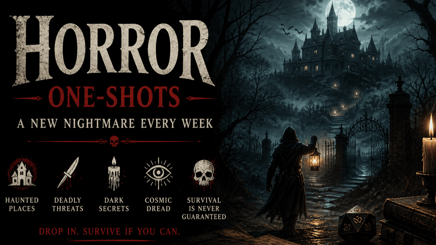 Horror One-Shots: Survive the Night